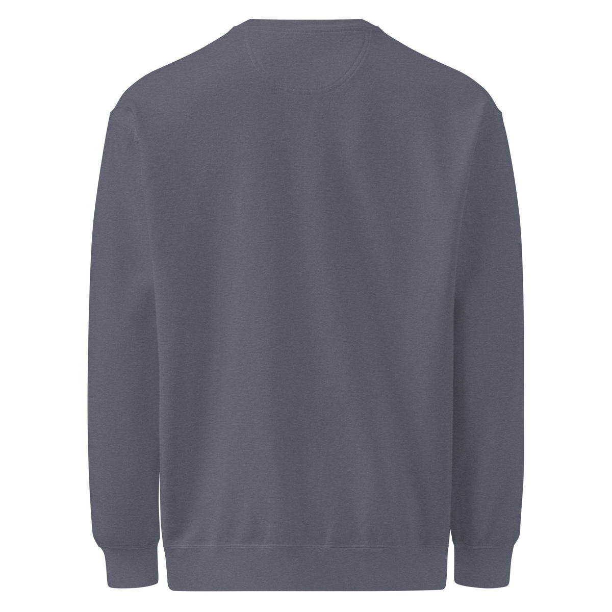 Textilgefärbter Unisex-Pullover von Sick Story in Denim – Rückansicht