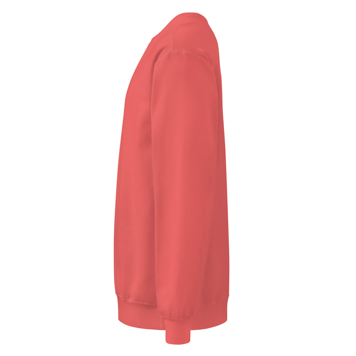 Textilgefärbter Unisex-Pullover von Sick Story in Watermelon – linke Seitenansicht