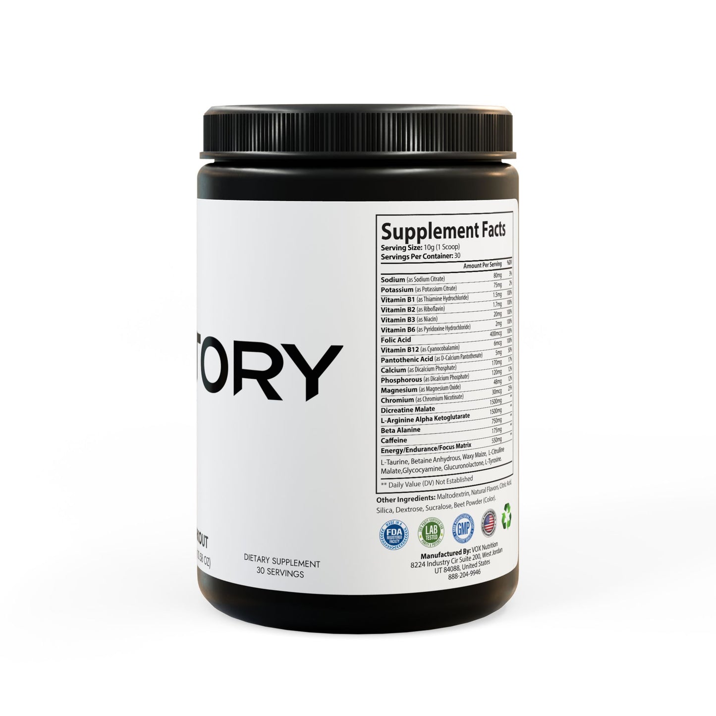 Pre-Workout Supplement, Watermelon (300g, 10.58oz)