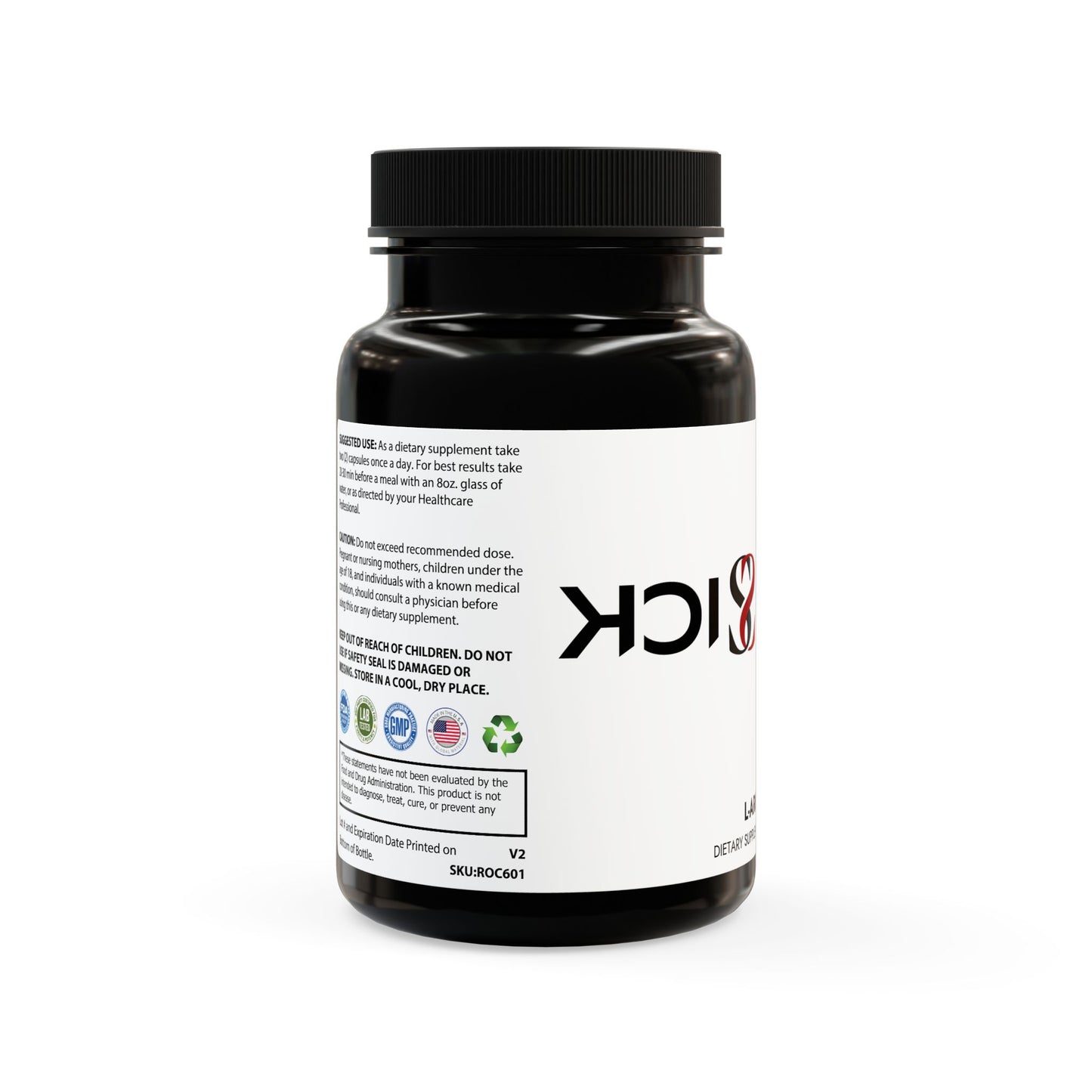 L-Arginine Supplement (60 Capsules)