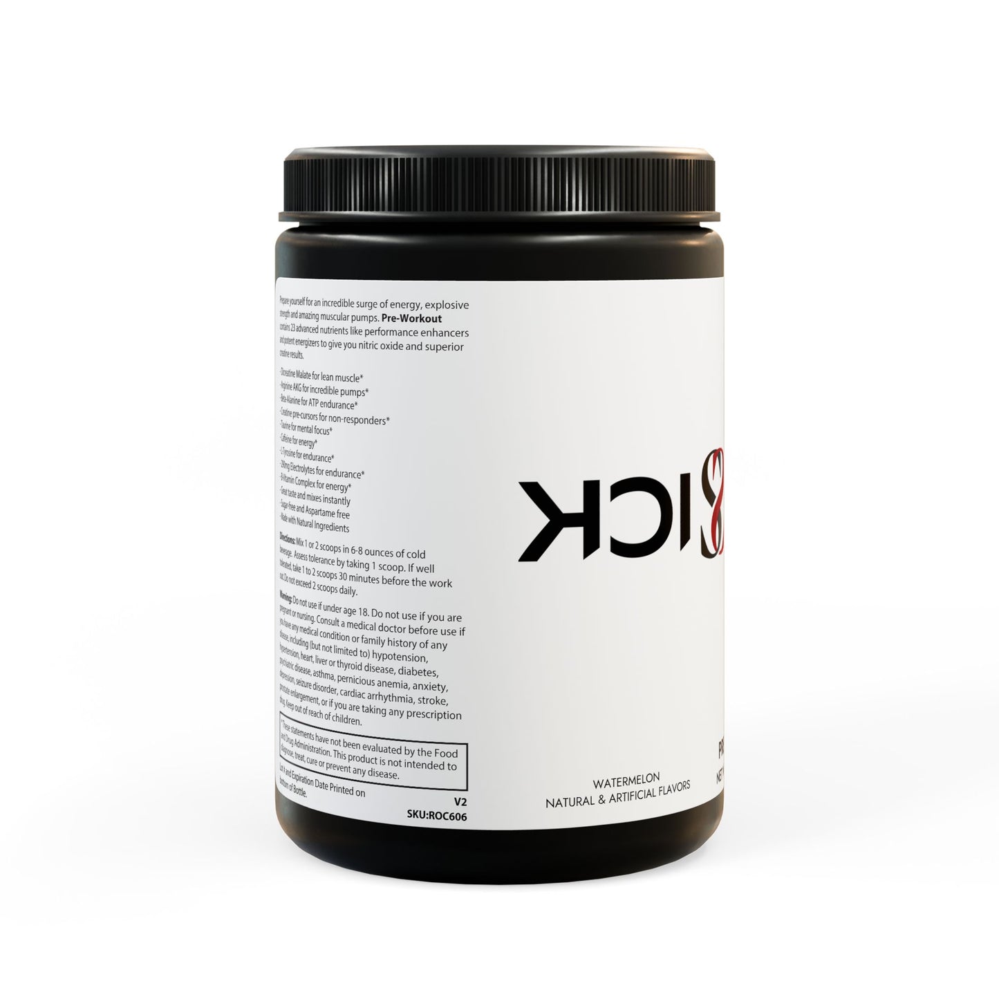 Pre-Workout Supplement, Watermelon (300g, 10.58oz)
