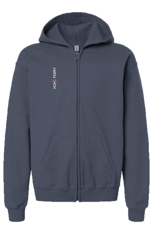 Heavy Blend Youth Zip Hoodie