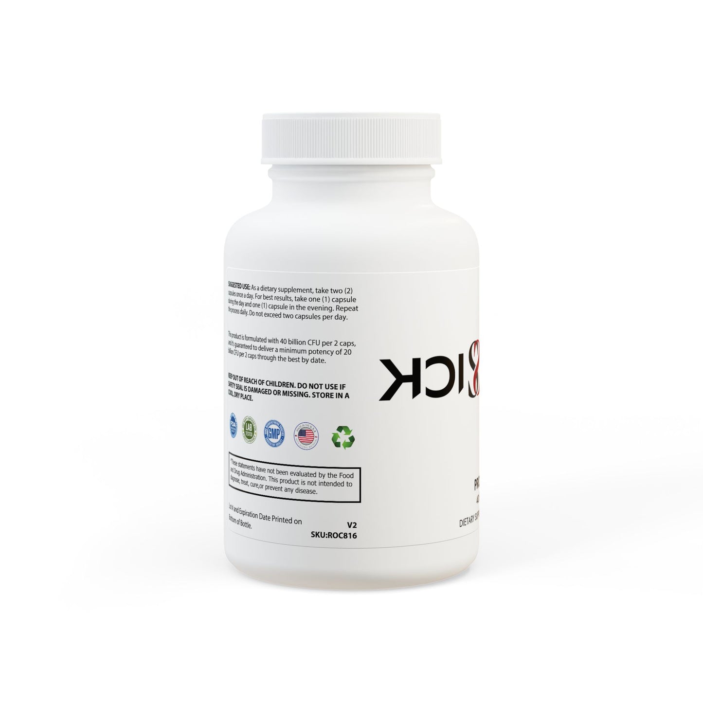 Probiotics Supplement (60 Capsules)