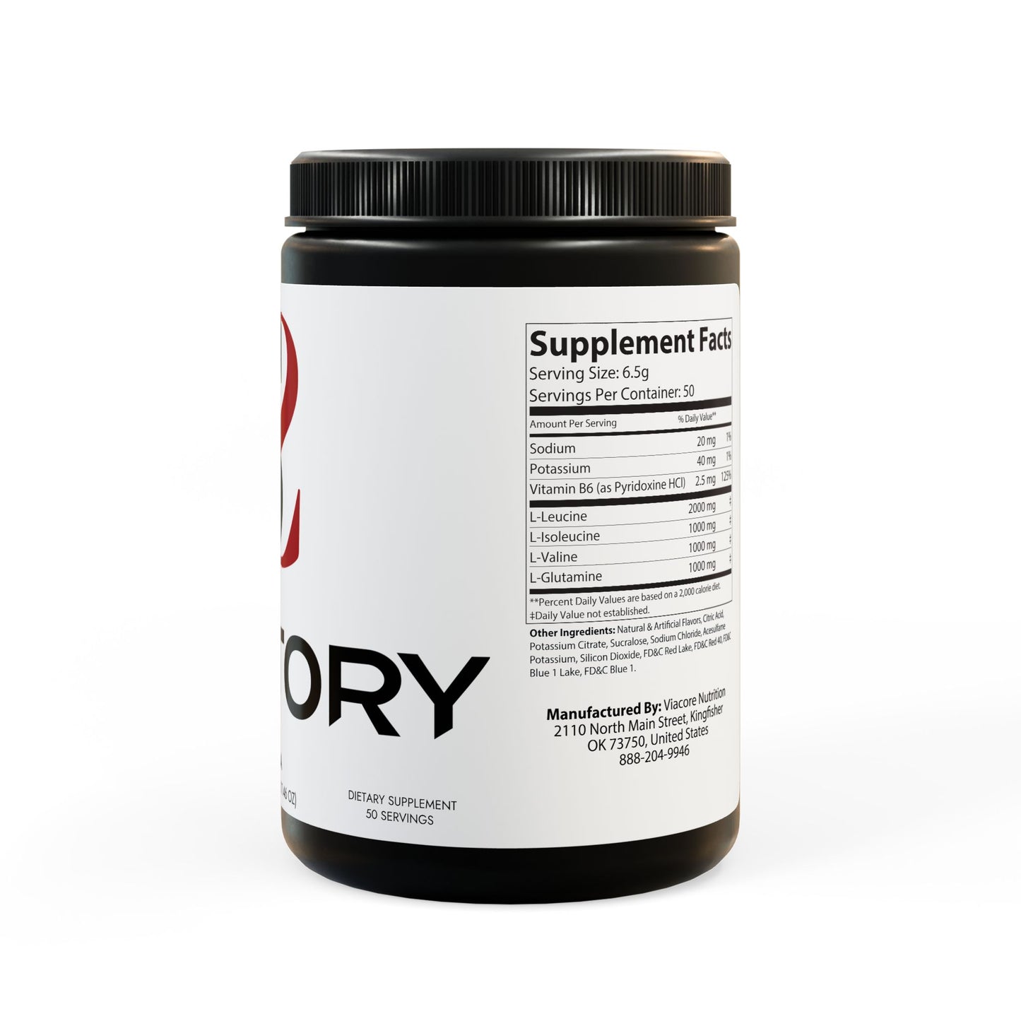 BCAA Supplement, Grape (325g, 11.46oz, 50 servings)