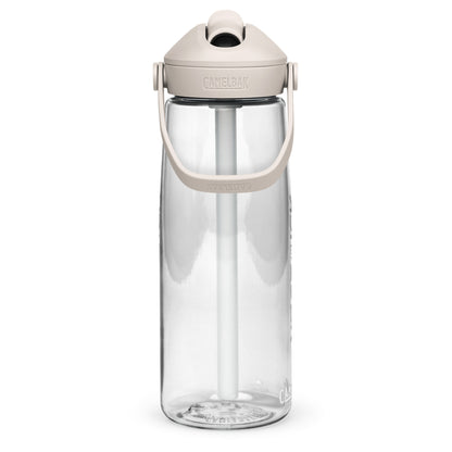 Sick Story 739 ml water bottle with straw – right side view