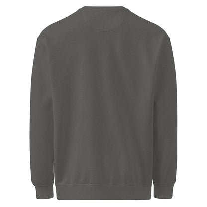 Textilgefärbter Unisex-Pullover von Sick Story in Pepper – Rückansicht